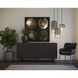 Circa 1 Light Black / Antique Brass / Black Pendant Ceiling Light, Medium